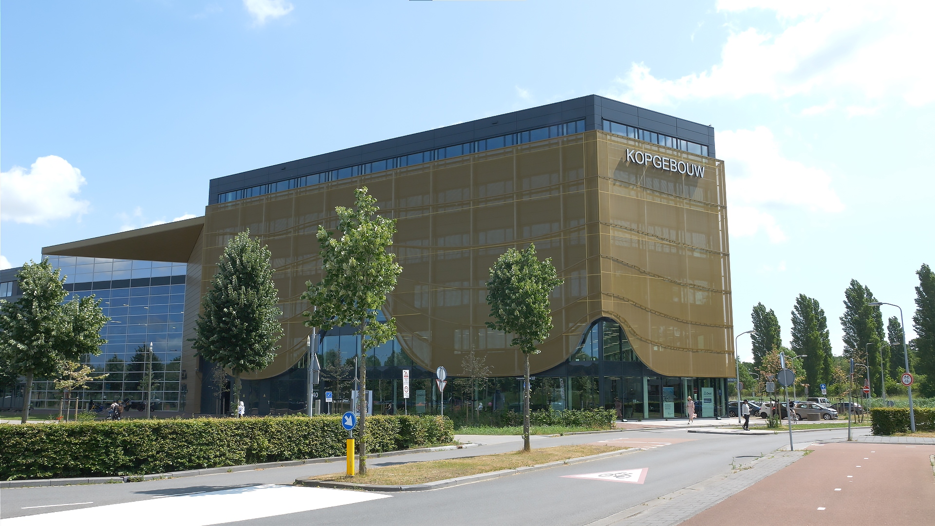 Het afgewerkte Kopgebouw in Dordrecht